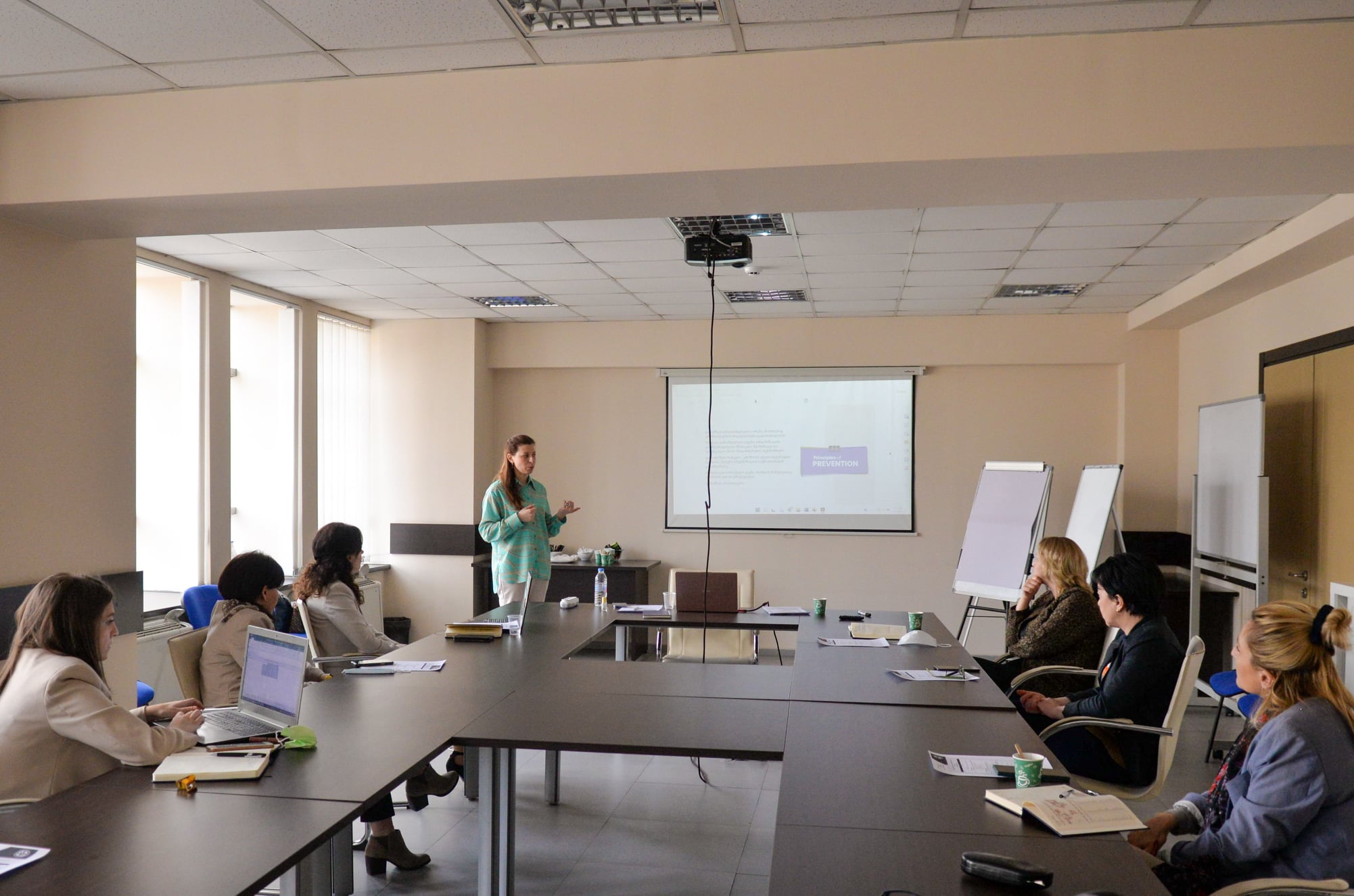  მედიასა და საზოგადოებასთან ურთიერთობის სამსახურის თანამშრომლებისთვის პროფესიული ტრენინგი ჩატარდა